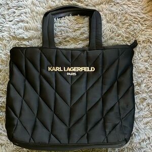Karl Lagerfeld Paris Voyage Large Nylon Tote